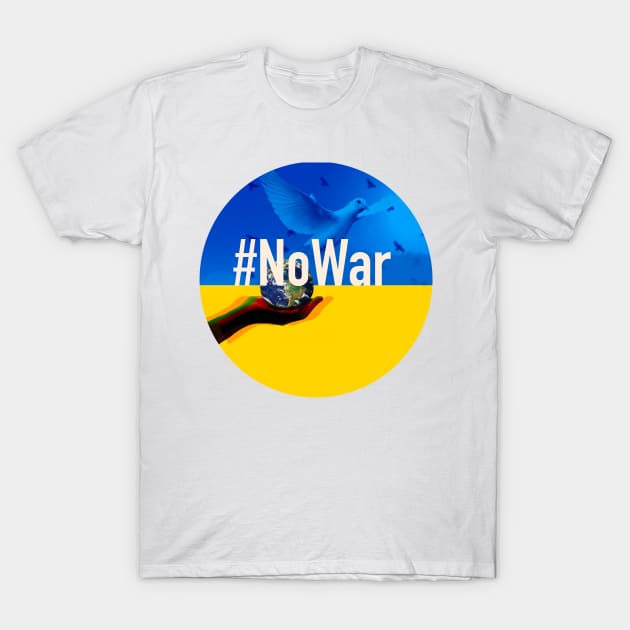 No to war T-Shirt by stephenignacio